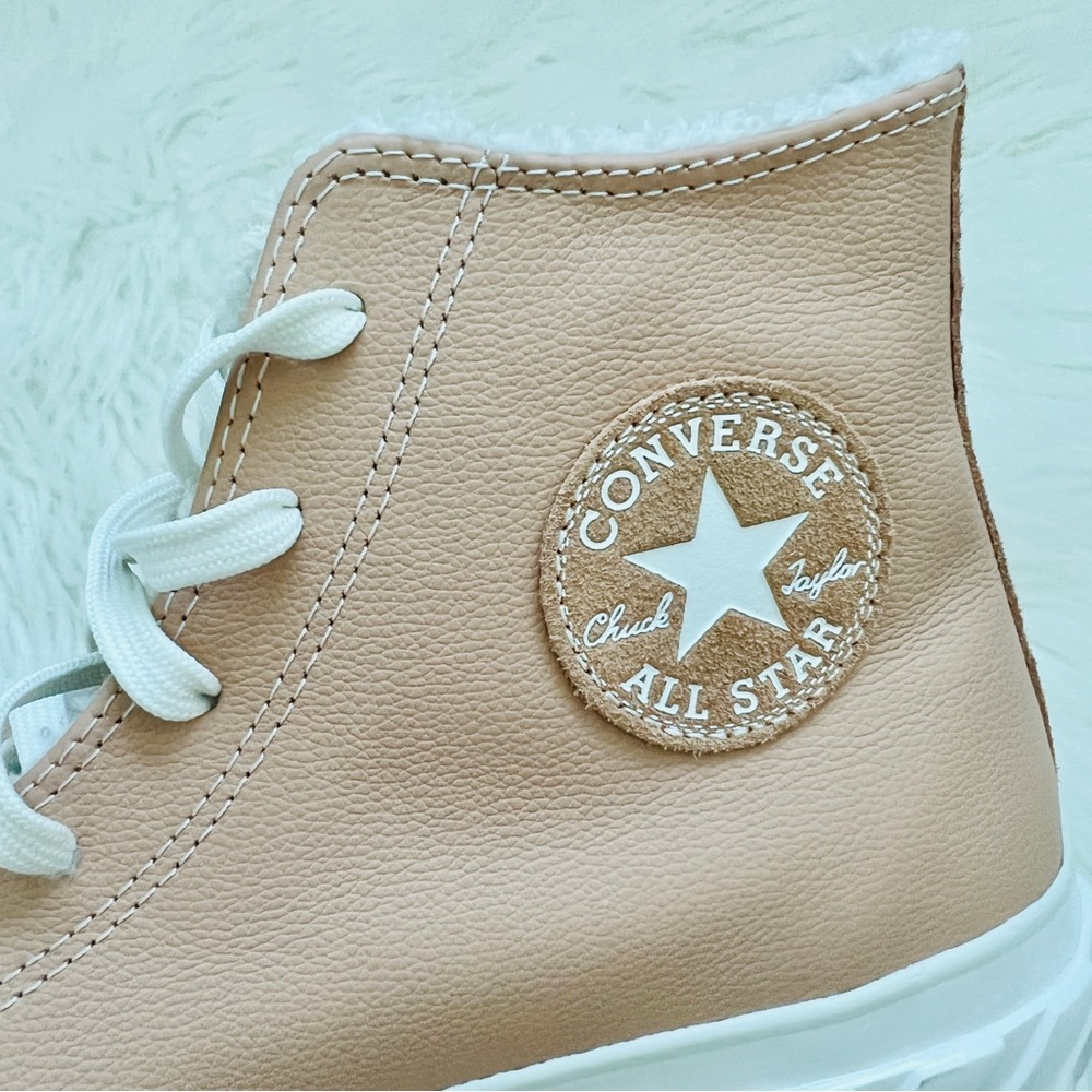 NWT Converse Chuck Taylor All Star Lift 2X Platform Cozy Tones Women’s Shoes - Picture 7 of 8